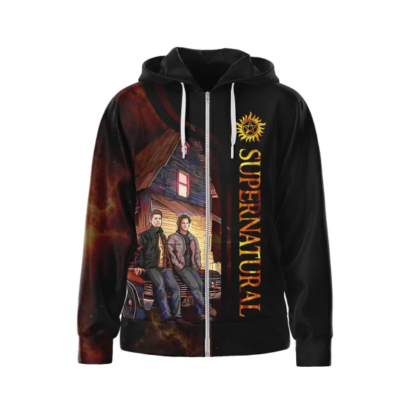 Supernatural Zipper Hoodie: Join The Hunt