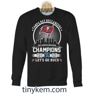Tampa Bay Buccaneers NFC South Champions 2023 Shirt Two Sides Printed2B5 eYijM