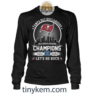 Tampa Bay Buccaneers NFC South Champions 2023 Shirt Two Sides Printed2B7 e7k3t