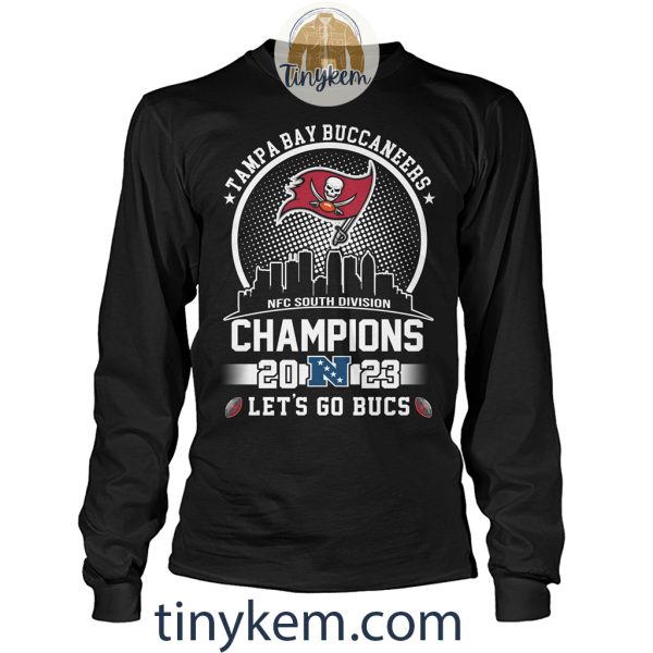 Tampa Bay Buccaneers NFC South Champions 2023 Shirt Two Sides Printed