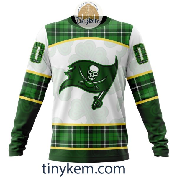 Tampa Bay Buccaneers Shamrock Customized Hoodie, Tshirt: Gift For St Patrick Day 2024