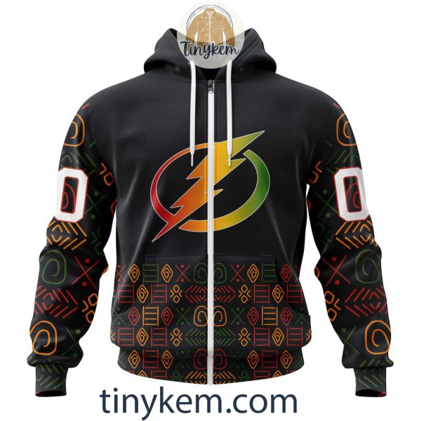 Tampa Bay Lightning Black History Month Customized Hoodie, Tshirt, Sweatshirt