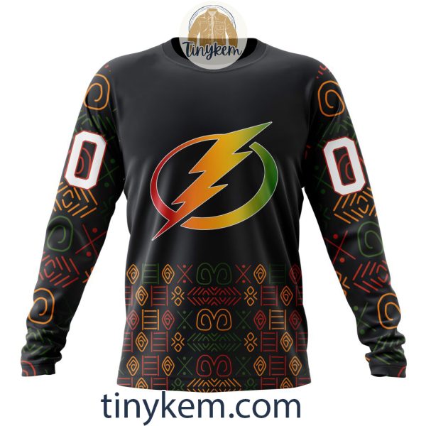 Tampa Bay Lightning Black History Month Customized Hoodie, Tshirt, Sweatshirt