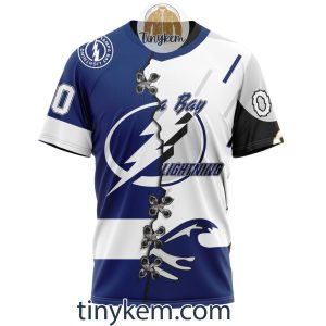 Tampa Bay Lightning Home Mix Reverse Retro Jersey Customized Hoodie Tshirt Sweatshirt2B6 EYr5k