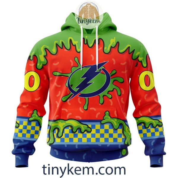 Tampa Bay Lightning Nickelodeon Customized Hoodie, Tshirt, Sweatshirt