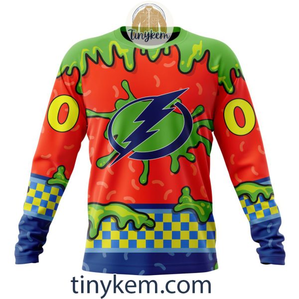 Tampa Bay Lightning Nickelodeon Customized Hoodie, Tshirt, Sweatshirt