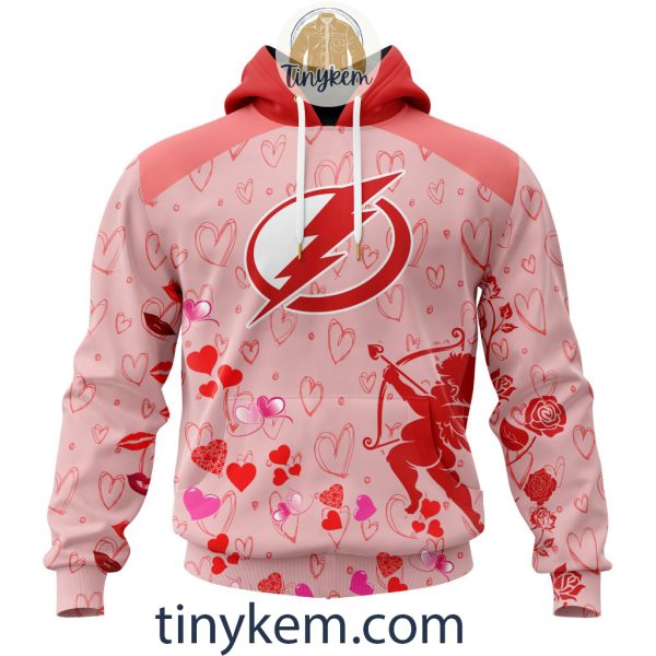 Tampa Bay Lightning Valentine Customized Hoodie, Tshirt, Sweatshirt