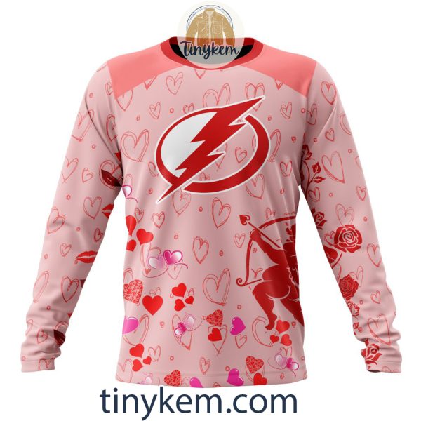 Tampa Bay Lightning Valentine Customized Hoodie, Tshirt, Sweatshirt
