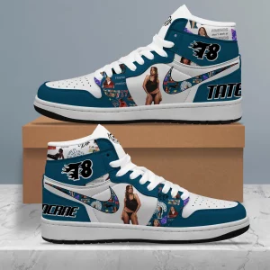 Tate McRae Customized Air Jordan 1 High Top Shoes