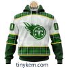 Tampa Bay Buccaneers Shamrock Customized Hoodie, Tshirt: Gift For St Patrick Day 2024