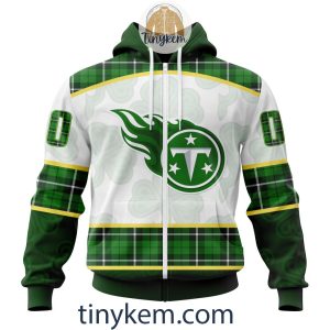 Tennessee Titans Shamrock Customized Hoodie2C Tshirt Gift For St Patrick Day 20242B2 PHTUp
