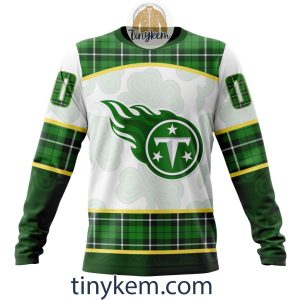 Tennessee Titans Shamrock Customized Hoodie2C Tshirt Gift For St Patrick Day 20242B4 PBuao