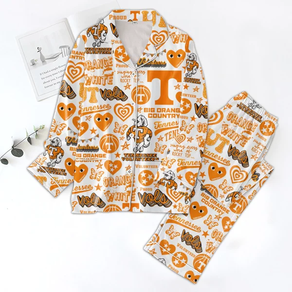 Tennessee Volunteers Icons Bundle Pajamas Set