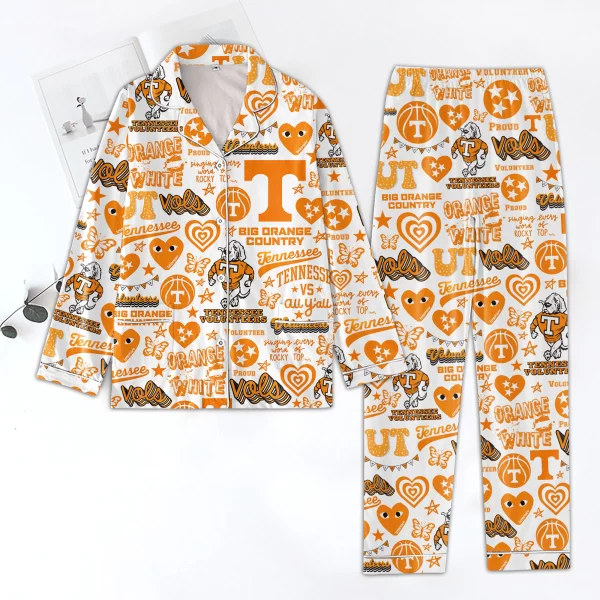 Tennessee Volunteers Icons Bundle Pajamas Set