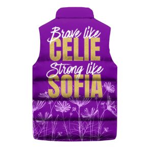 The Color Purple Puffer Sleeveless Jacket Brave Like Celie2B2 8bHWn