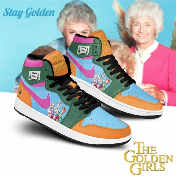 The Golden Girls Air Jordan 1 High Top Shoes