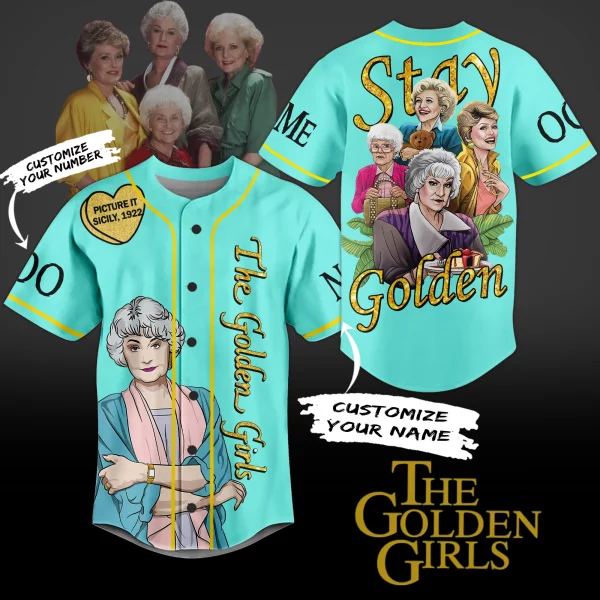 The Golden Girls Customized Baseball Jersey