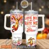 Stitch Customized 40 Oz Tumbler: I Love You To The Moon and Back