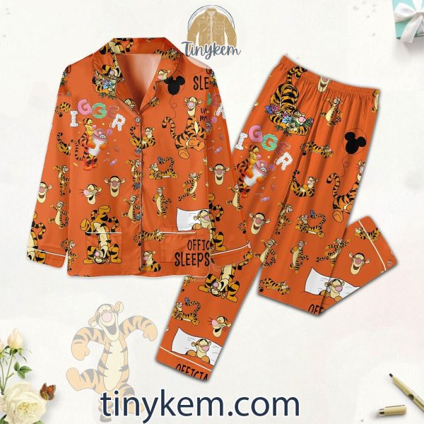 Tigger Customized Pajamas Set