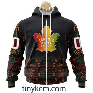 Toronto Maple Leafs Black History Month Customized Hoodie Tshirt Sweatshirt2B2 40h3T