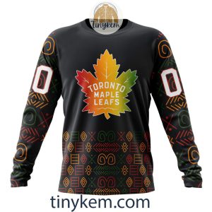 Toronto Maple Leafs Black History Month Customized Hoodie Tshirt Sweatshirt2B4 w2MEp
