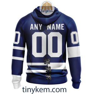 Toronto Maple Leafs Home Mix Reverse Retro Jersey Customized Hoodie Tshirt Sweatshirt2B3 D4oVa