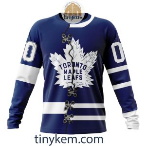 Toronto Maple Leafs Home Mix Reverse Retro Jersey Customized Hoodie Tshirt Sweatshirt2B4 Z8yhA