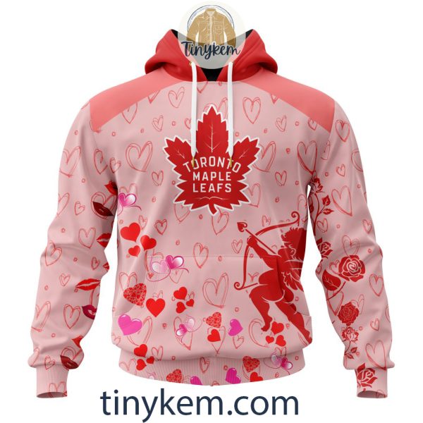 Toronto Maple Leafs Valentine Customized Hoodie, Tshirt, Sweatshirt