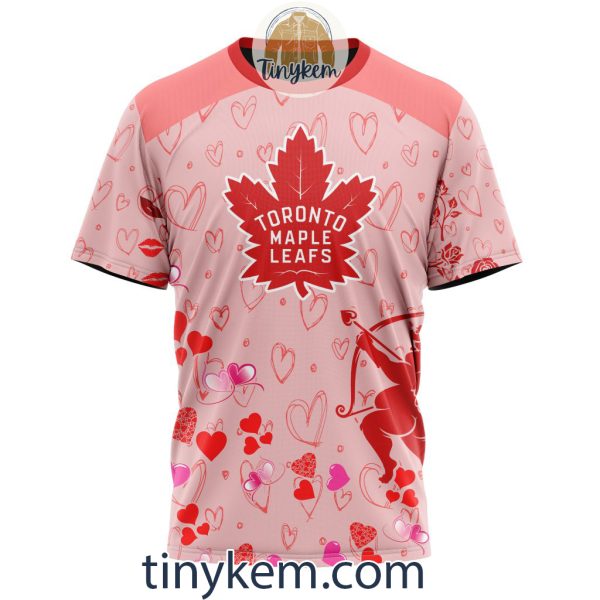 Toronto Maple Leafs Valentine Customized Hoodie, Tshirt, Sweatshirt