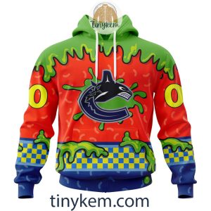 Vancouver Canucks Nickelodeon Customized Hoodie, Tshirt, Sweatshirt