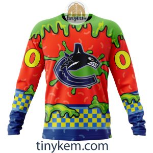 Vancouver Canucks Nickelodeon Customized Hoodie Tshirt Sweatshirt2B4 vvva6