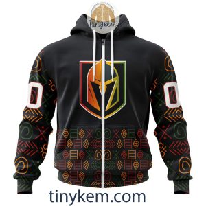 Vegas Golden Knights Black History Month Customized Hoodie Tshirt Sweatshirt2B2 BWYYh