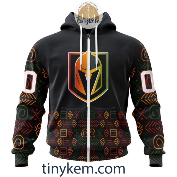 Vegas Golden Knights Black History Month Customized Hoodie, Tshirt, Sweatshirt