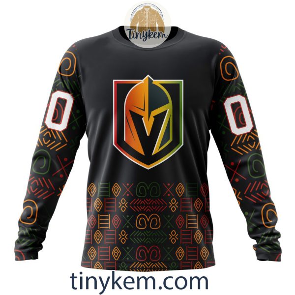 Vegas Golden Knights Black History Month Customized Hoodie, Tshirt, Sweatshirt