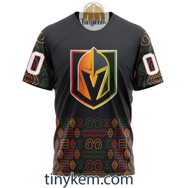 Vegas Golden Knights Black History Month Customized Hoodie, Tshirt, Sweatshirt