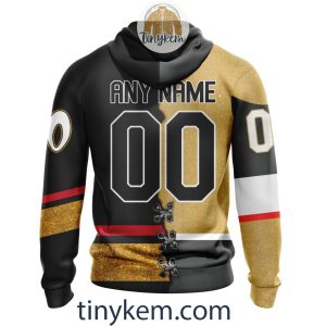 Vegas Golden Knights Home Mix Reverse Retro Jersey Customized Hoodie Tshirt Sweatshirt2B3 GRPaE