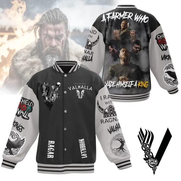 Vikings Movie Baseball Jacket