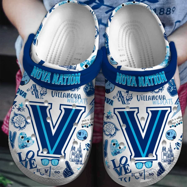 Villanova Wildcats Clogs Crocs: Nova Nation