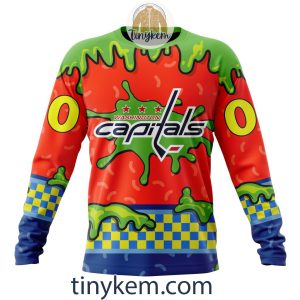 Washington Capitals Nickelodeon Customized Hoodie Tshirt Sweatshirt2B4 hPXxW