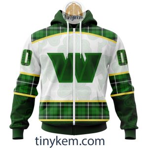 Washington Commanders Shamrock Customized Hoodie, Tshirt: Gift For St Patrick Day 2024