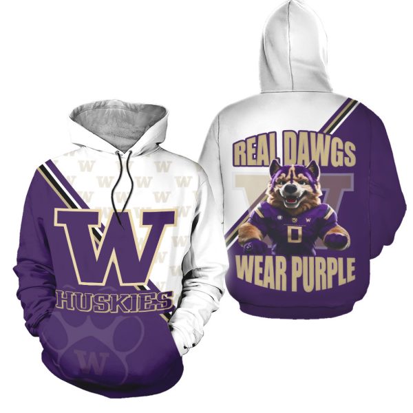 Washington Huskies Hoodie Leggings Set: Purple Reign
