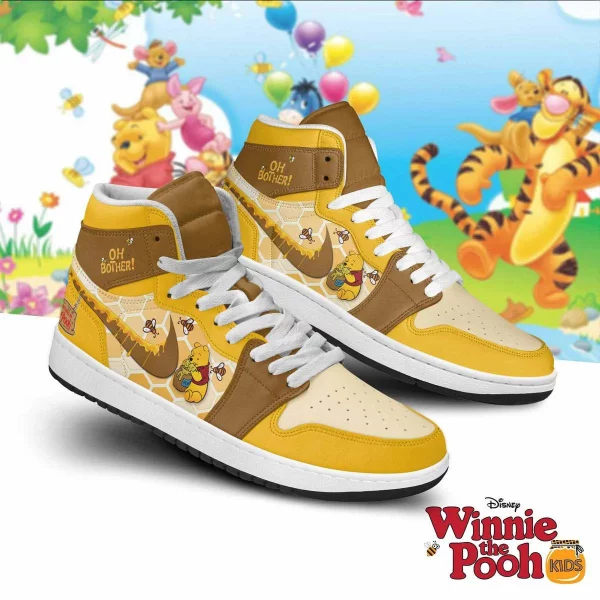 Winnie the Pooh Air Jordan 1 High Top Shoes