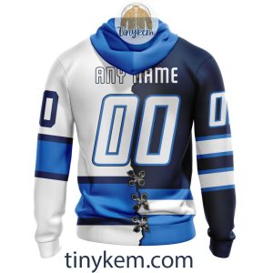 Winnipeg Jets Home Mix Reverse Retro Jersey Customized Hoodie Tshirt Sweatshirt2B3 N6sJh