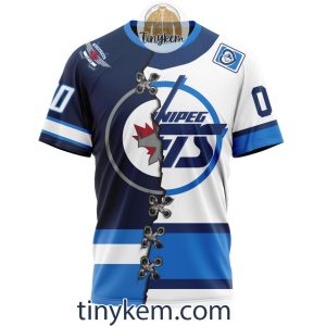 Winnipeg Jets Home Mix Reverse Retro Jersey Customized Hoodie Tshirt Sweatshirt2B6 1Tun8