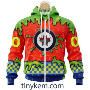 Winnipeg Jets Nickelodeon Customized Hoodie Tshirt Sweatshirt2B2 DS255