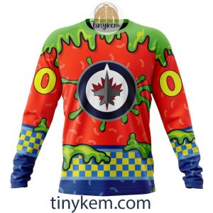 Winnipeg Jets Nickelodeon Customized Hoodie Tshirt Sweatshirt2B4 F1IBr