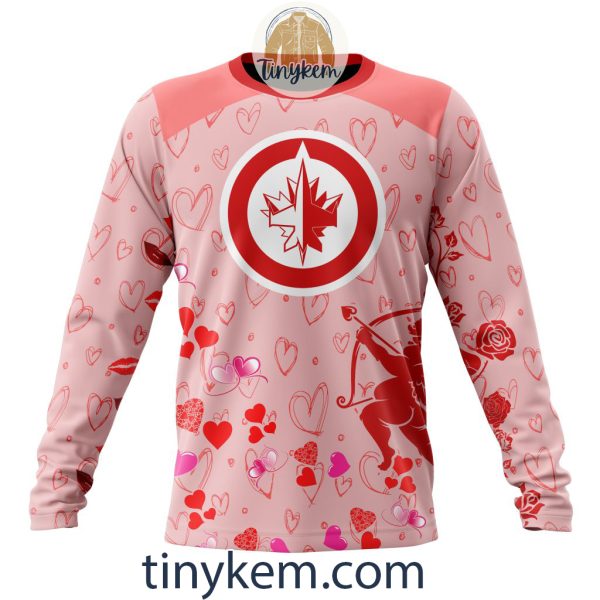 Winnipeg Jets Valentine Customized Hoodie, Tshirt, Sweatshirt