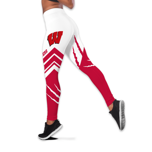 Wisconsin Badgers Customized Hoodie Leggings Set: Make Them Believe