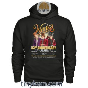 Wonka 53rd Anniversary 1971 2024 Shirt2B2 e4mzi