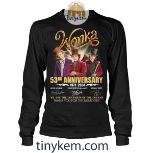 Wonka 53rd Anniversary 1971 2024 Shirt2B4 AHsWa